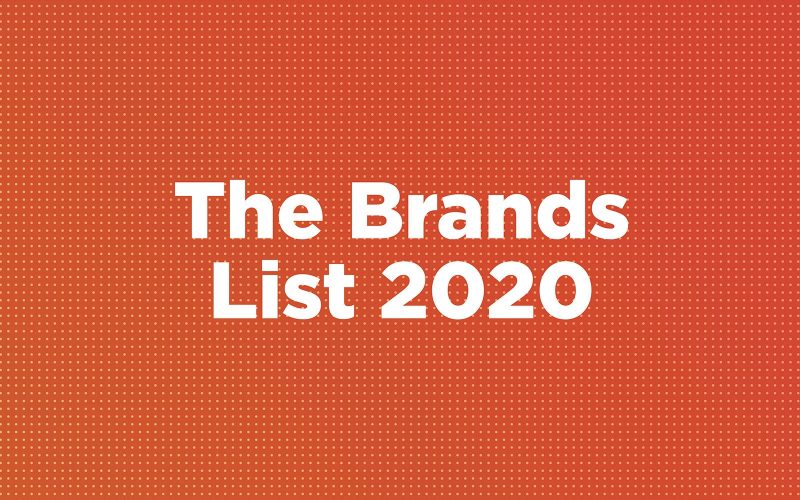 The brands list 2020